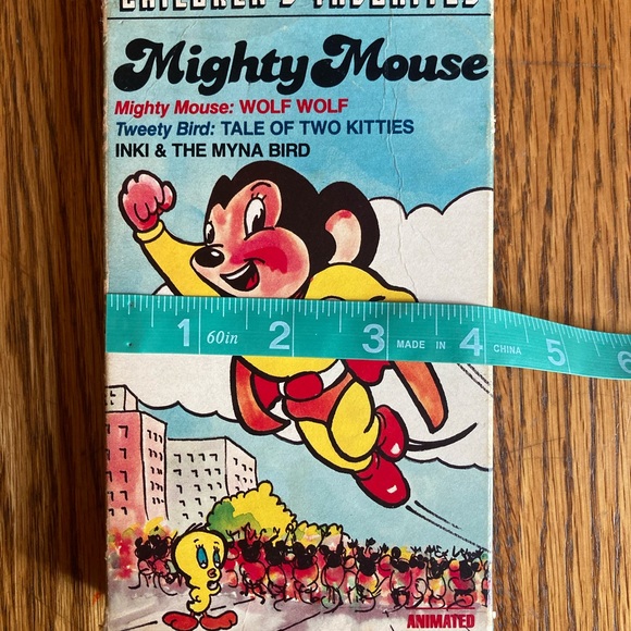 VTG VHS Tape Mighty Mouse - Picture 4 of 5